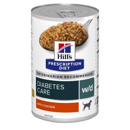 HILL'S Prescription Diet Canine w/d Diabetes Care z kurczakiem 370 g w puszce