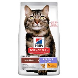HILL'S Science Plan Hairball & Perfect Coat 7kg karma z kurczakiem dla dorosłych kotów