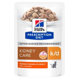 HILL'S Prescription Diet Feline k/d Kidney Care z kurczakiem 12x85 g w saszetkach