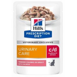 HILL'S Prescription Diet Feline c/d Urinary Stress z łososiem 85 g