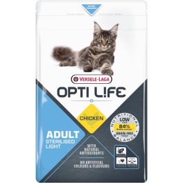 VERSELE-LAGA Opti Life Cat Sterlised/Light Chicken 1 kg dla kotów sterylizowanych
