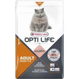 VERSELE-LAGA Opti Life Cat Adult Sensitive Salmon 2.5 kg dla wrażliwych kotów dorosłych