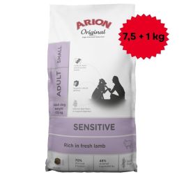 ARION Original Sensitive Small 7,5+1 kg jagnięcina, monoproteinowa karma dla psów małych ras