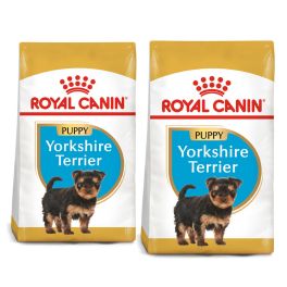 ROYAL CANIN Yorkshire terrier junior 15 (2 x 7.5 kg) sucha karma dla szczeniąt do 10 miesiąca, rasy Yorkshire terrier