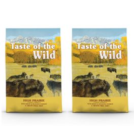 TASTE OF THE WILD High Prairie 24,4 kg (2 x 12,2 kg) z bizonem i pieczonym jeleniem