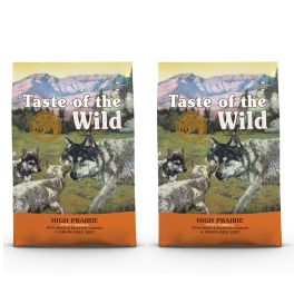 TASTE OF THE WILD High Prairie Puppy 24.4 kg (2 x 12,2 kg) z bizonem i pieczonym jeleniem
