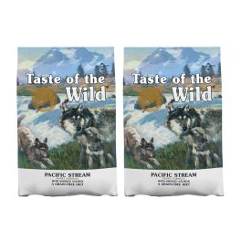 TASTE OF THE WILD Pacific Stream Puppy  24,4 kg (2 x 12,2 kg) z wędzonym łososiem