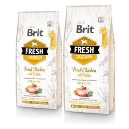 BRIT Fresh chicken with potato adult great life 24 kg (2 x 12 kg)