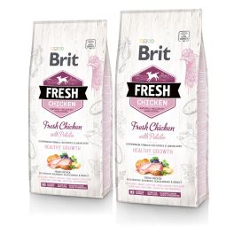 BRIT Fresh chicken with potato puppy healthy growth 24 kg (2 x 12 kg)