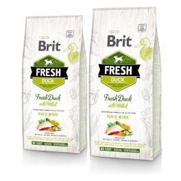 BRIT Fresh duck with millet active run & work 24 kg (2 x 12 kg)