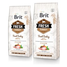 BRIT Fresh turkey with pea light fit & slim 24 kg (2 x 12 kg)