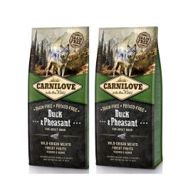 CARNILOVE Adult kaczka i bażant 24 kg (2 x 12 kg)