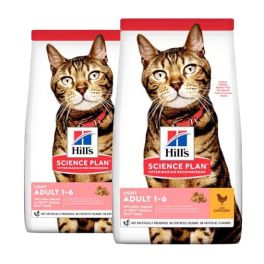 HILL'S Science Plan Feline Adult Light Chicken 20 kg (2 x 10 kg) dla kotów kastrowanych kurczak