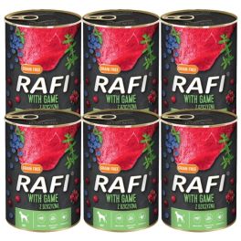 RAFI Game z dziczyzną mokra karma dla psa 6x400 g