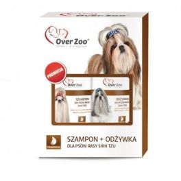 OVER ZOO Zestaw szampon 250 ml i odżywka 240 ml dla psów rasy Shih Tzu