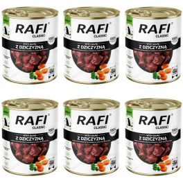 RAFI Classic z dziczyzną 6x800 g mokra karma dla psa