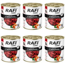 RAFI Classic z wołowiną 6x800 g mokra karma dla psa