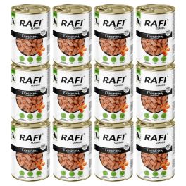 RAFI Classic Dziczyzna i marchewka w sosie 12x1240 g mokra karma dla psów wszystkich ras