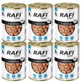 RAFI Classic Jagnięcina w sosie 6x1240 g mokra karma dla psów wszystkich ras