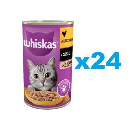 WHISKAS Adult 24x400 g mokra karma pełnoporcjowa dla dorosłych kotów z kurczakiem w sosie