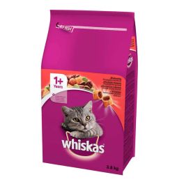 WHISKAS Wołowina 3.8KG