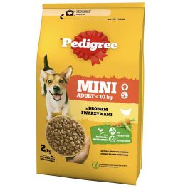 PEDIGREE Adult Mini 2 kg z drobiem i warzywami sucha karma pełnoporcjowa dla dorosłych psów małych ras