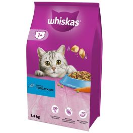 WHISKAS Adult 1,4 kg sucha karma pełnoporcjowa dla dorosłych kotów z pysznym tuńczykiem