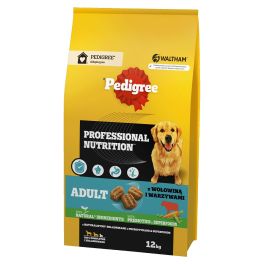 PEDIGREE Adult Professional Nutrition 12 kg z wołowiną i warzywami dla psów dużych i średnich ras