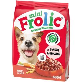 FROLIC Mini Naturally Irresistible 800 g półwilgotna karma dla psów małych ras ze świeżą wołowiną