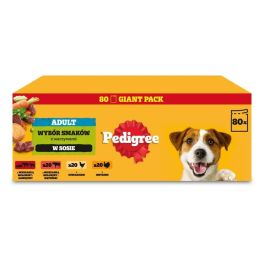 PEDIGREE Adult Wybór Smaków w sosie 80x100 g mokra karma dla psów