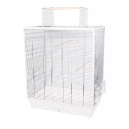 INTERZOO Fiona XL Klatka dla ptaków 78 cm biała