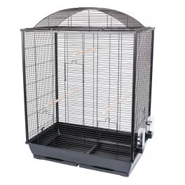 INTERZOO Nicola XL Klatka dla ptaków 78 cm czarna