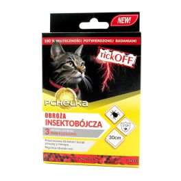 PCHEŁKA TickOff Obroża insektobójcza dla kota 30 cm