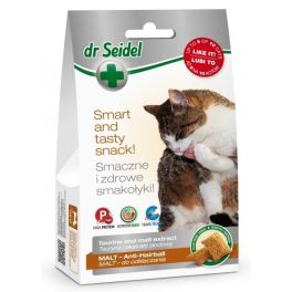 DR SEIDEL Smakołyki Dla Kotów Malt Na Odkłaczanie 50 g