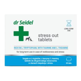 DR SEIDEL Stress Out Tabletes 10 tabletek - Na stres dla psa lub kota