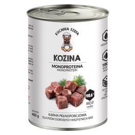 KUCHNIA SZEFA Kozina Monoproteinowa karma dla psów wszystkich ras 400 g