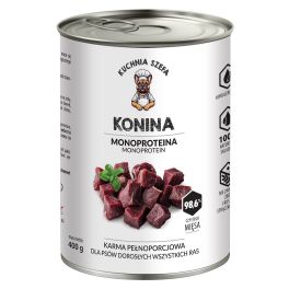 KUCHNIA SZEFA Konina Monoproteinowa karma dla psów wszystkich ras 400 g