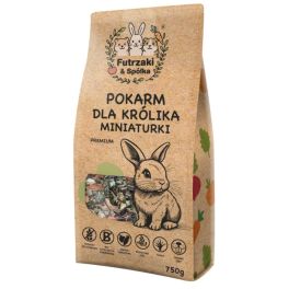 KUCHNIA SZEFA Futrzaki i SpĂłĹ‚ka BezzboĹĽowy pokarm dla KrĂłlika miniaturki 750g