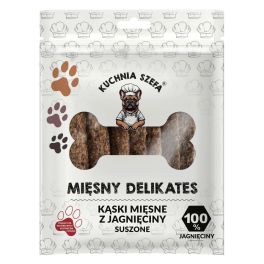 KUCHNIA SZEFA Mięsny Delikates Kaski Misne z Jagnieciny 7 szt. suszone przysmaki dla psów