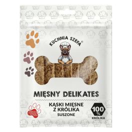 KUCHNIA SZEFA Mięsny Delikates Kaski Misne z Królika 7 szt. suszone przysmaki dla psów
