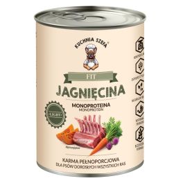 KUCHNIA SZEFA Fit Jagnięcina 400 g niskotłuszczowa, monoproteinowa karma dla psów wszystkich ras