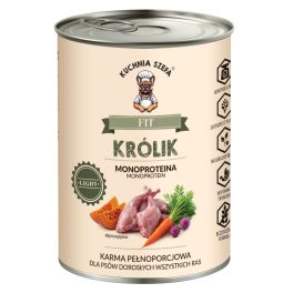 KUCHNIA SZEFA Fit Królik 400 g niskotłuszczowa, monoproteinowa karma dla psów wszystkich ras