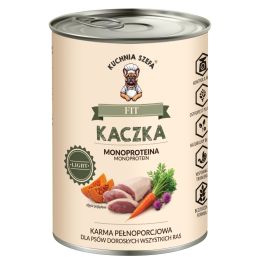 KUCHNIA SZEFA Fit Kaczka 400 g niskotłuszczowa, monoproteinowa karma dla psów wszystkich ras