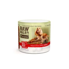 RAW PALEO Cabanossi Beef Medium Large 100g wołowina, półwilgotna pełnoporcjowa karma w formie kiełbasek dla psów