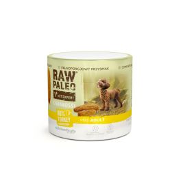 RAW PALEO Cabanossi Turkey Mini 100g indyk, półwilgotna pełnoporcjowa karma w formie kiełbasek dla psów