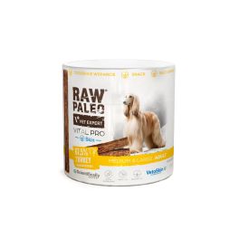 RAW PALEO Vital Pro Skin Coat Turkey Medium Large 100g monoproteinowy przysmak funkcjonalny na skórę i sierść dla psów