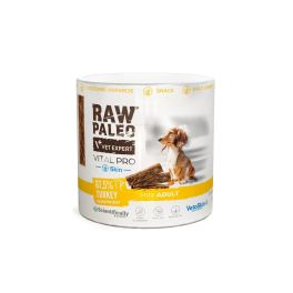 RAW PALEO Vital Pro Skin Coat Turkey Mini 100g monoproteinowy przysmak funkcjonalny na skórę i sierść dla psów