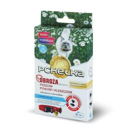 PCHEŁKA Obroża przeciw kleszczom i pchłom z dzwoneczkiem dla kota 30 cm