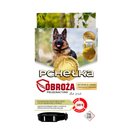 PCHEŁKA Obroża pielęgnacyjna dla psa M-L 75 cm