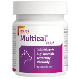 DOLFOS Dolvit Multical Plus mini 90 tabl. witaminy i minerały z probiotykami dla psów